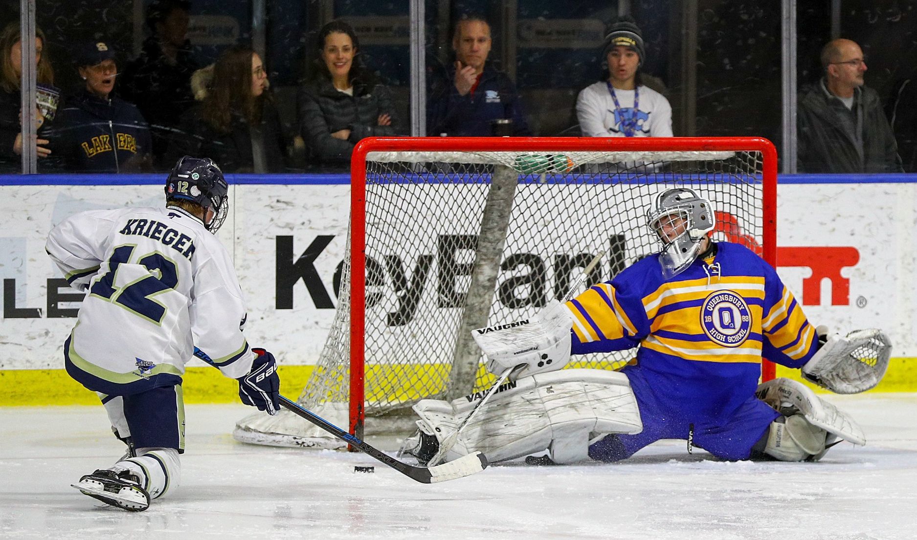 NYSPHSAA HOCKEY FINAL: Queensbury vs Skaneateles
